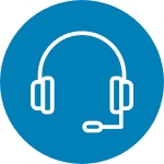 Customer Service Headset Icon
